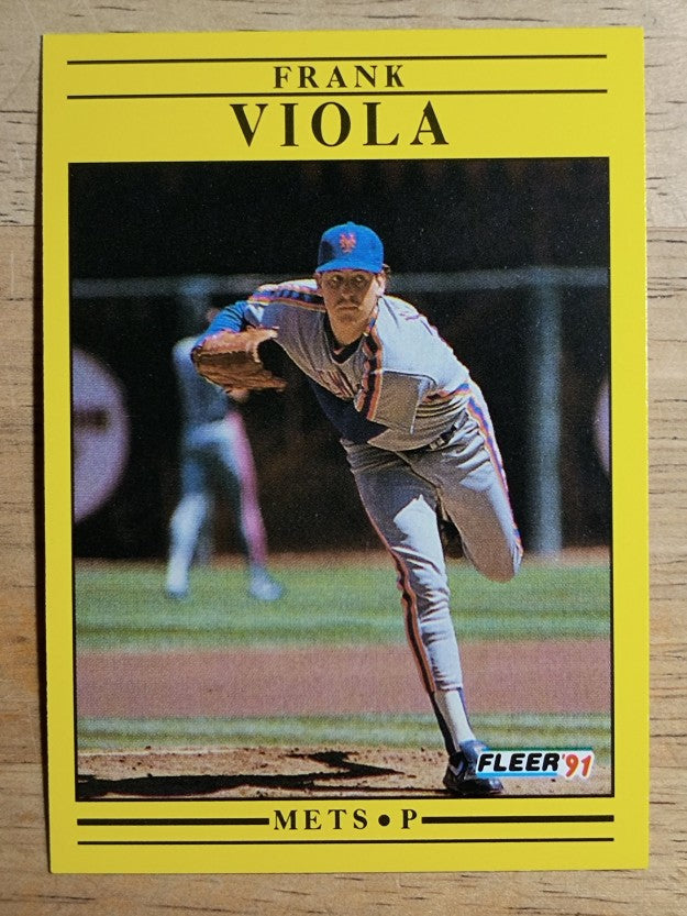 1991 Fleer #165 Frank Viola