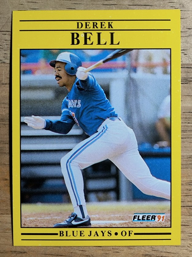1991 Fleer #168 Derek Bell
