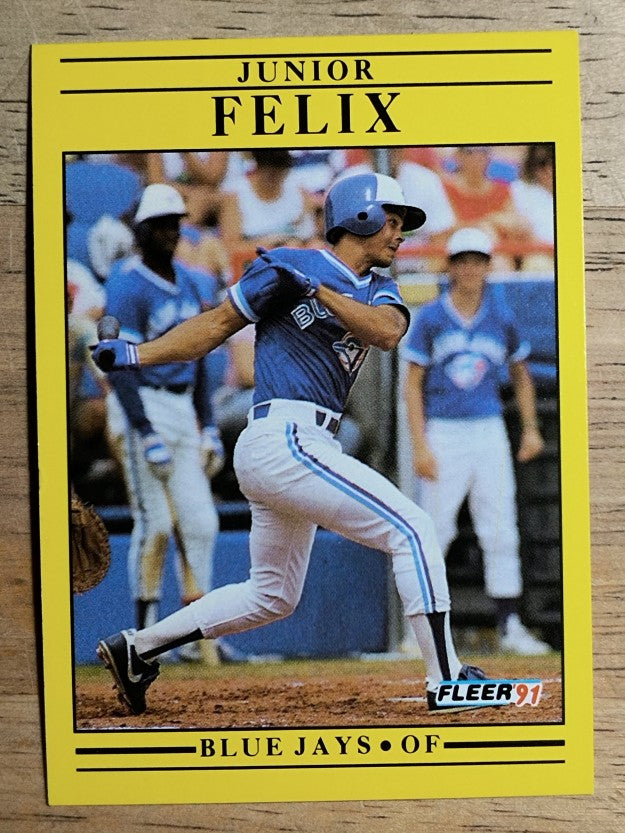 1991 Fleer #173 Junior Felix