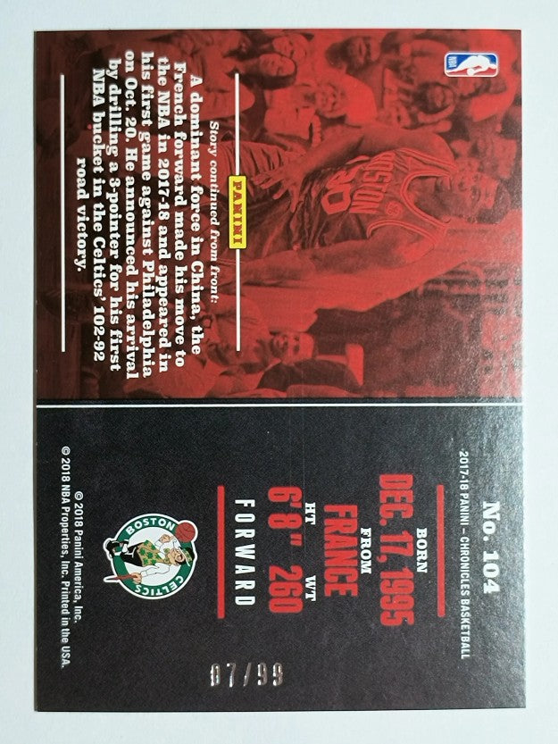 2017-18 Panini Chronicles Pink #104 Guerschon Yabusele