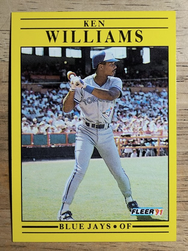 1991 Fleer #190 Ken Williams