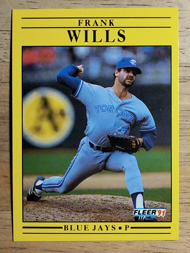 1991 Fleer #191 Frank Wills