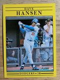 1991 Fleer #203 Dave Hansen