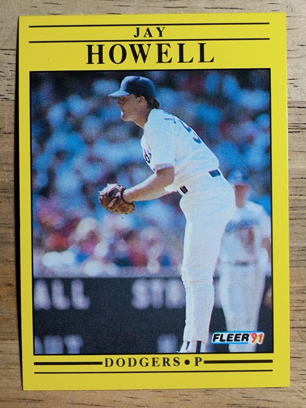 1991 Fleer #209 Jay Howell