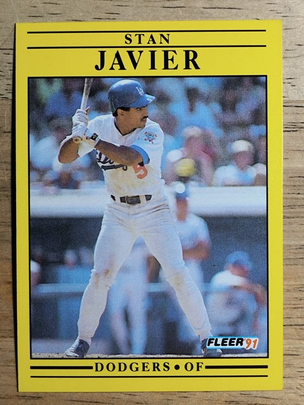 1991 Fleer #211 Stan Javier