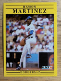 1991 Fleer #212 Ramon Martinez