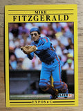 1991 Fleer #229 Mike Fitzgerald