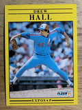1991 Fleer #236 Drew Hall