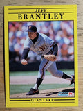 1991 Fleer #255 Jeff Brantley