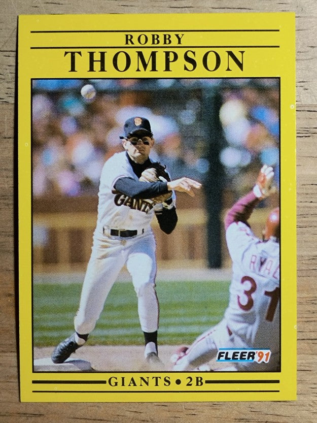 1991 Fleer #273 Robby Thompson