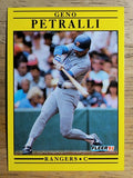 1991 Fleer #296 Geno Petralli