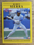 1991 Fleer #303 Ruben Sierra