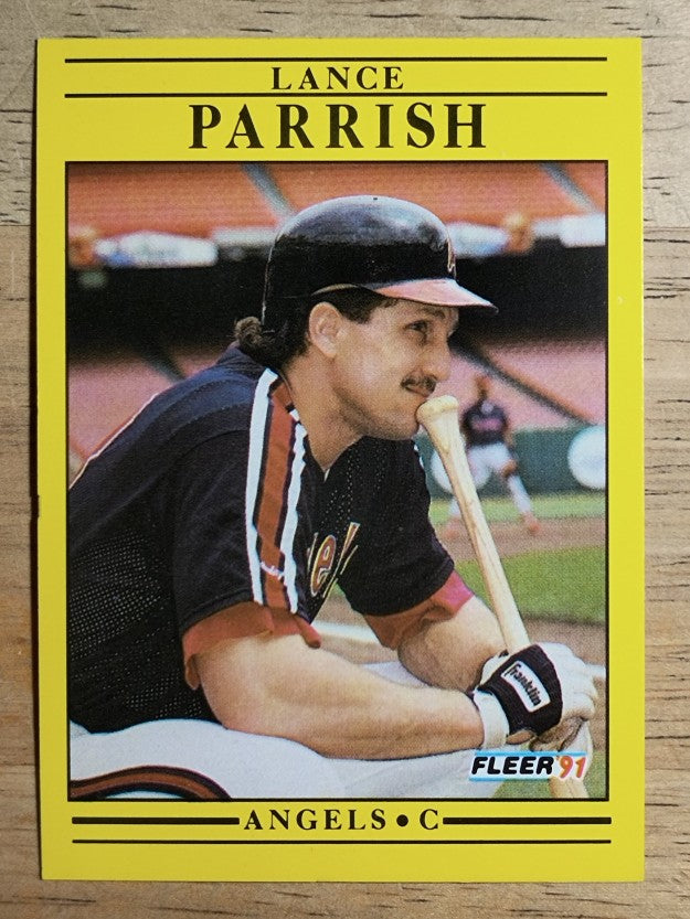 1991 Fleer #321 Lance Parrish