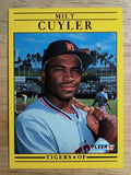 1991 Fleer #334 Milt Cuyler