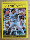 1991 Fleer #364 Tom Candiotti
