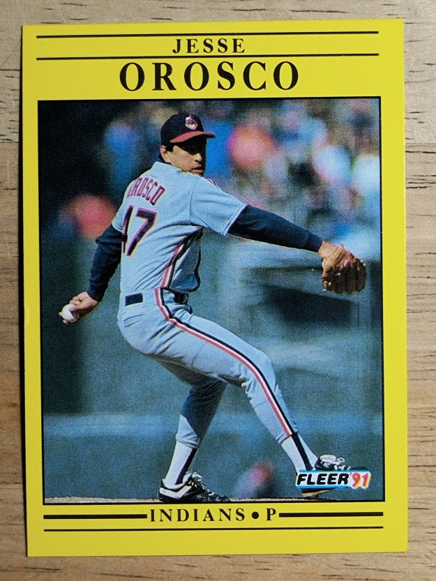 1991 Fleer #375 Jesse Orosco