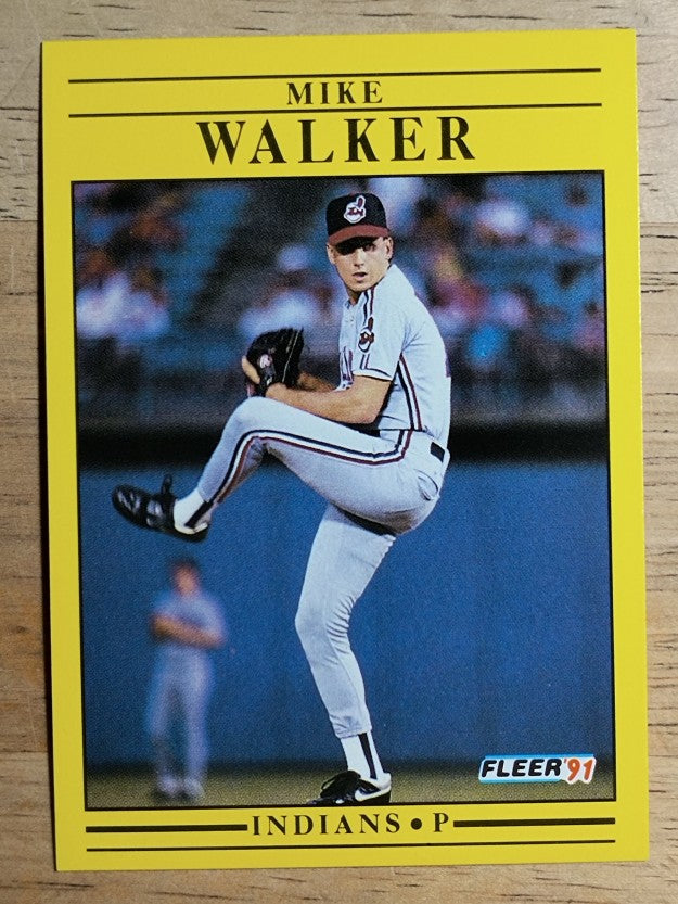 1991 Fleer #381 Mike Walker