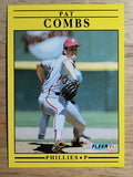 1991 Fleer #392 Pat Combs