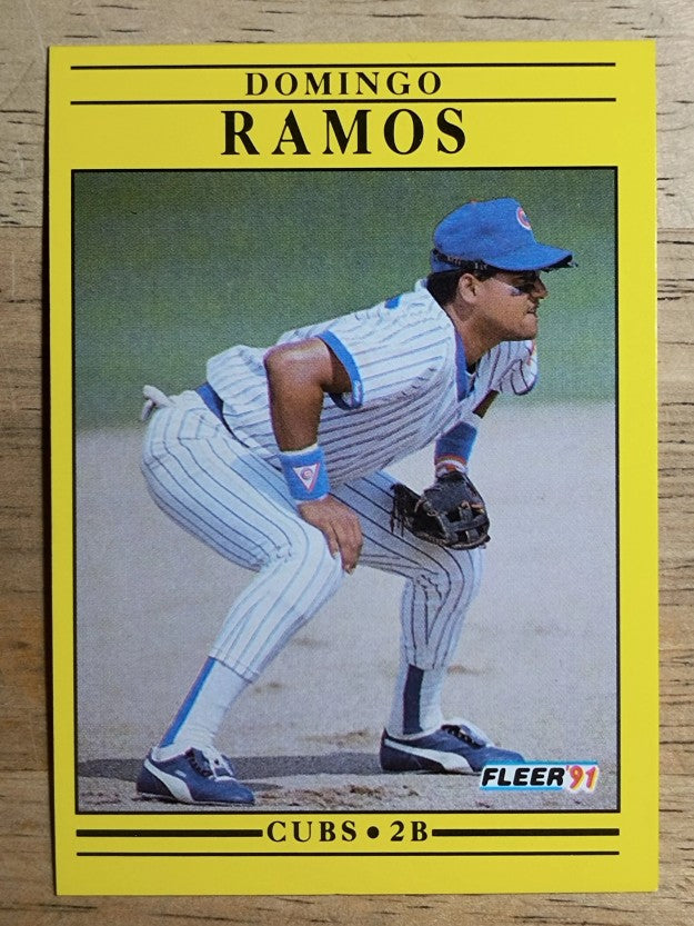 1991 Fleer #429 Domingo Ramos