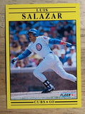 1991 Fleer #430 Luis Salazar