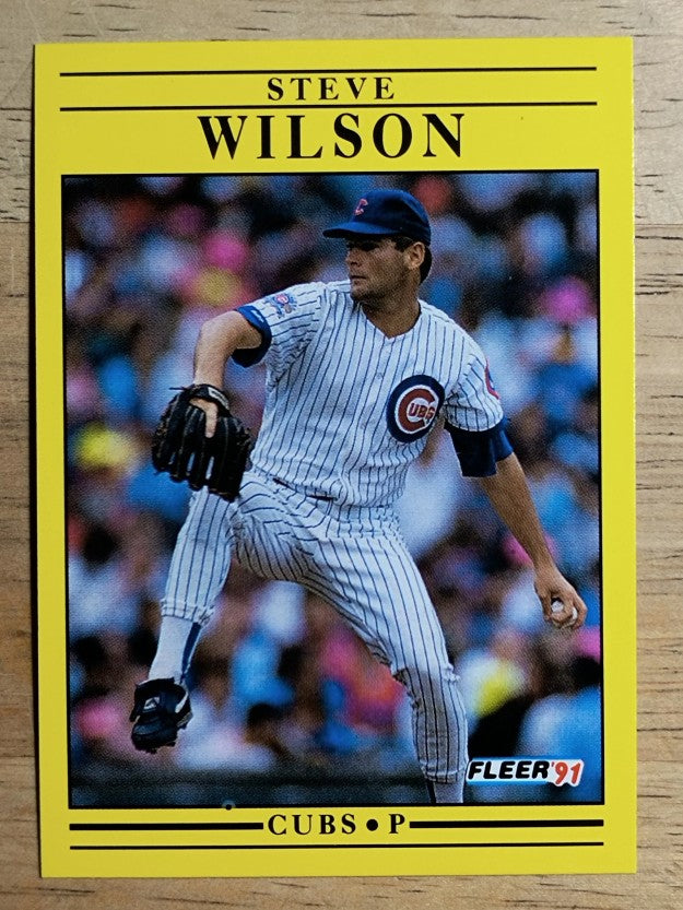1991 Fleer #440 Steve Wilson