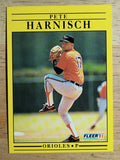 1991 Fleer #474 Pete Harnisch