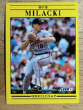 1991 Fleer #483 Bob Milacki