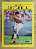 1991 Fleer #485 John Mitchell