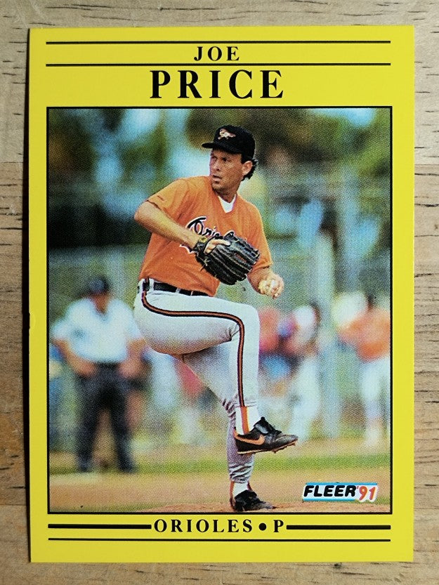 1991 Fleer #488 Joe Price