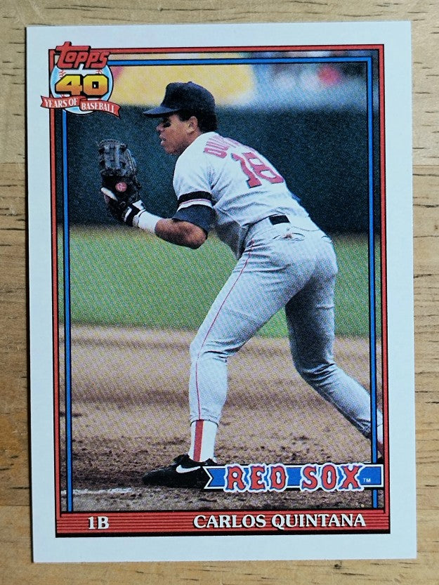 1991 Topps #206 Carlos Quintana