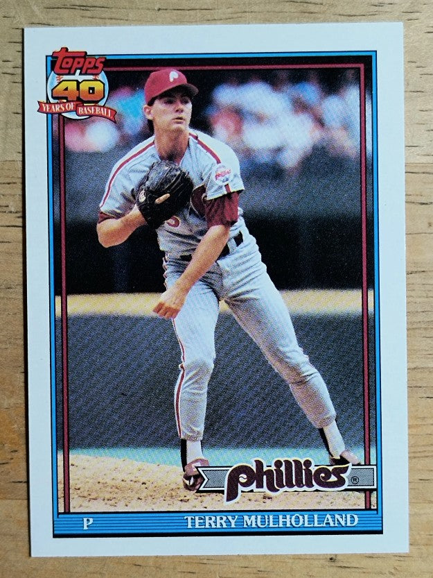 1991 Topps #413 Terry Mulholland