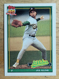 1991 Topps #553 Joe Klink