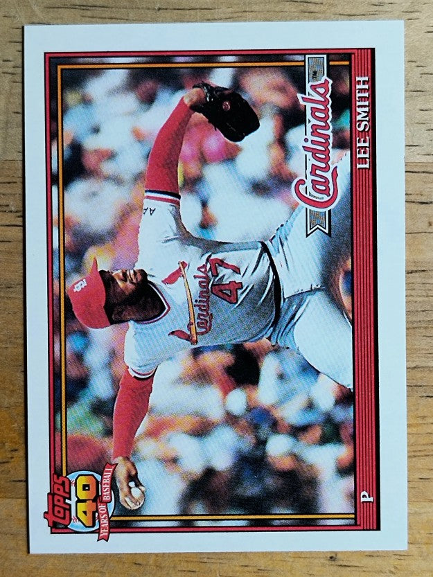 1991 Topps #660 Lee Smith