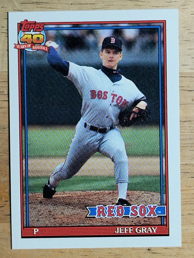 1991 Topps #731 Jeff Gray RC