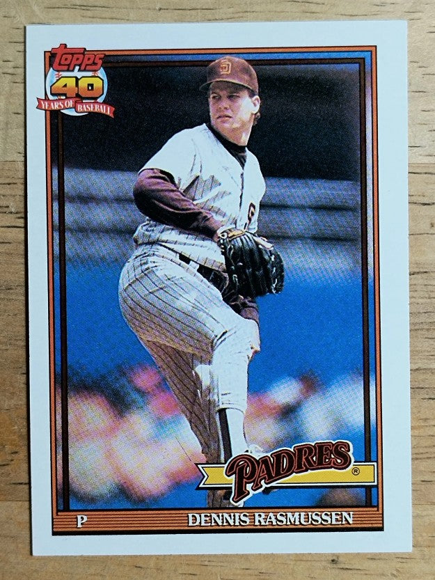 1991 Topps #774 Dennis Rasmussen