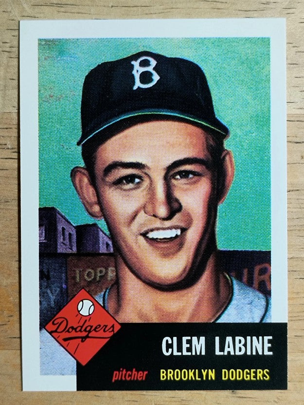 1991 Topps Archives '53 #14 Clem Labine
