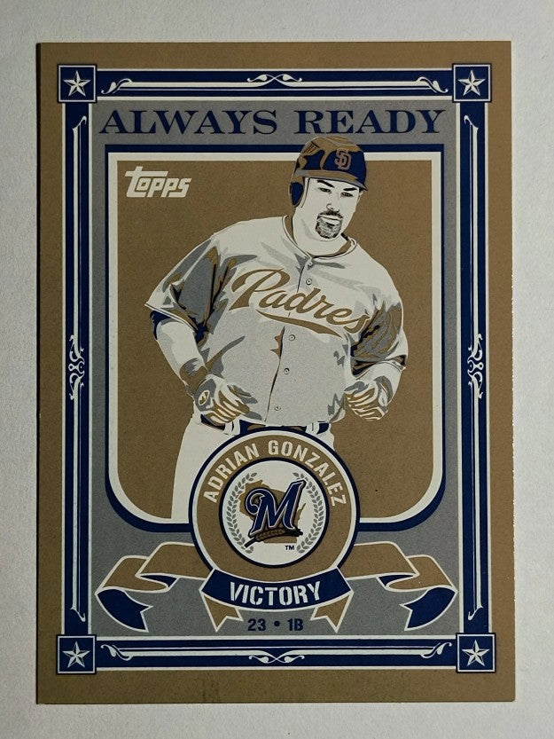 2009 Topps Update Propaganda #PP02 Adrian Gonzalez