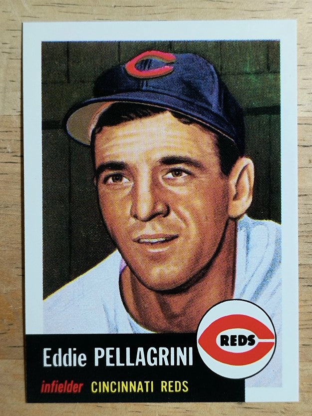 1991 Topps Archives '53 #28 Eddie Pellagrini