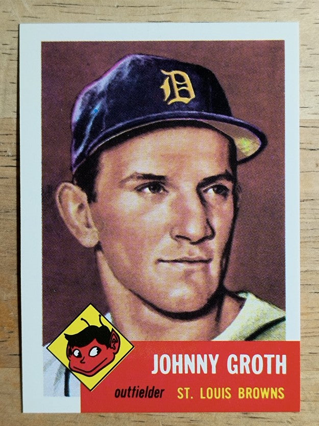 1991 Topps Archives '53 #36 Johnny Groth