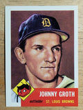 1991 Topps Archives '53 #36 Johnny Groth
