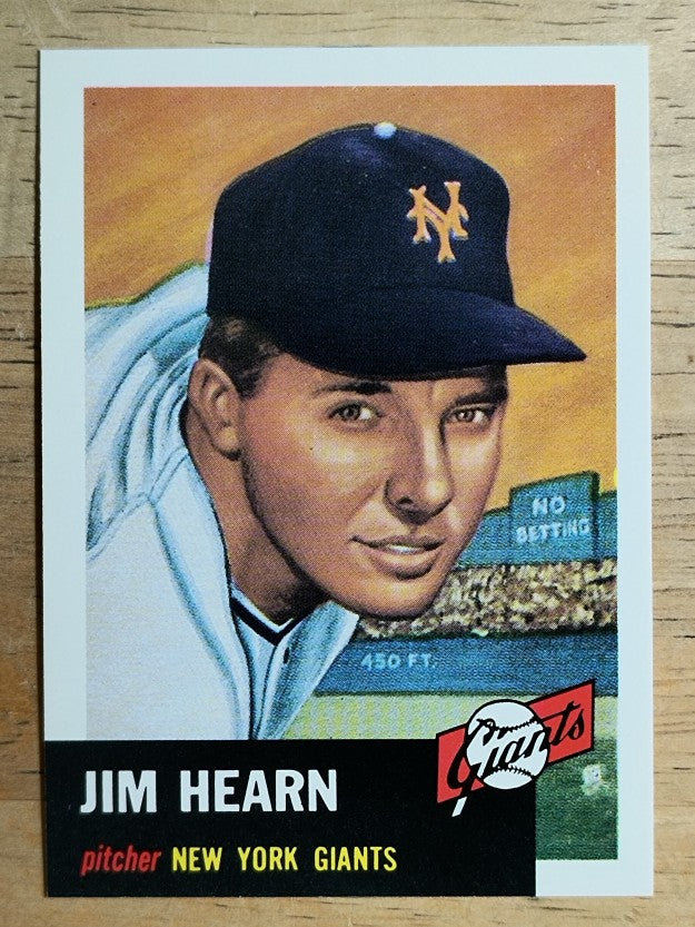 1991 Topps Archives '53 #38 Jim Hearn