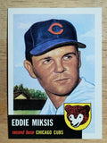 1991 Topps Archives '53 #39 Eddie Miksis