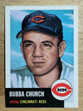 1991 Topps Archives '53 #47 Bubba Church