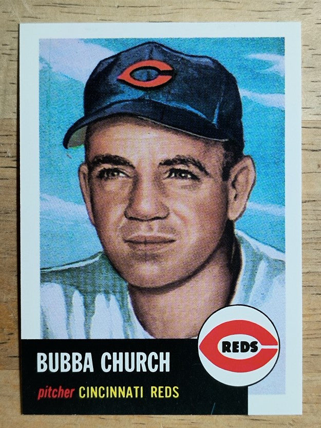 1991 Topps Archives '53 #47 Bubba Church