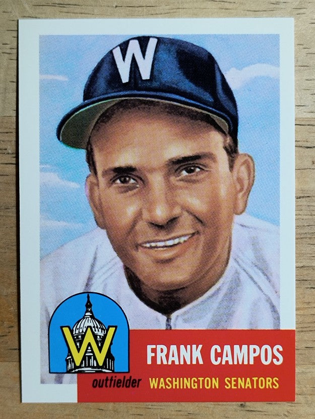 1991 Topps Archives '53 #51 Frank Campos