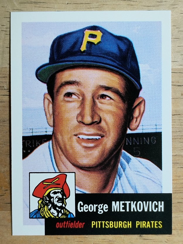 1991 Topps Archives '53 #58 George Metkovich