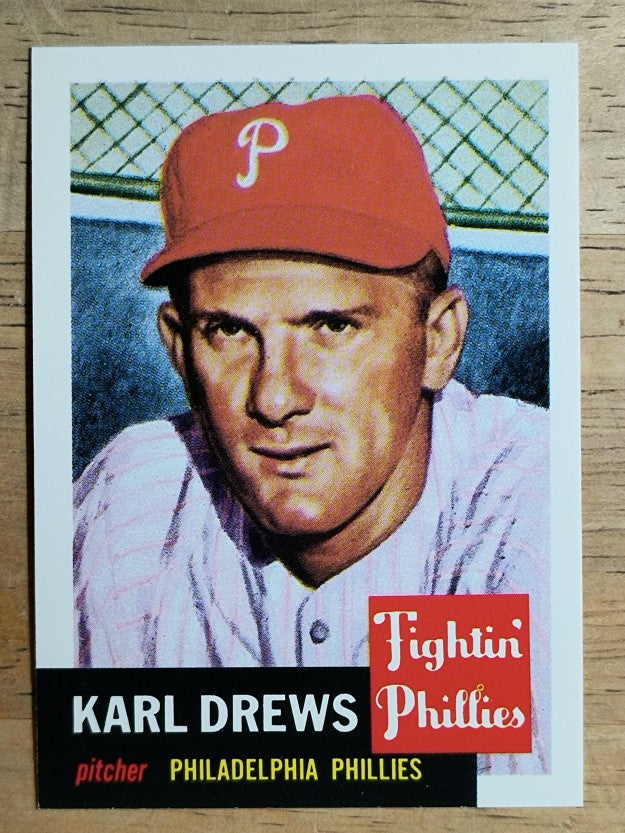 1991 Topps Archives '53 #59 Karl Drews