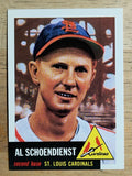1991 Topps Archives '53 #78 Red Schoendienst