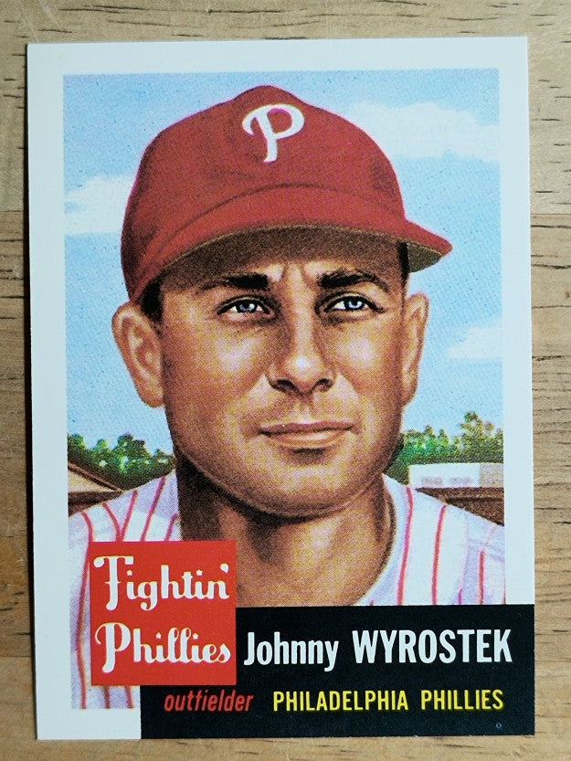 1991 Topps Archives '53 #79 Johnny Wyrostek