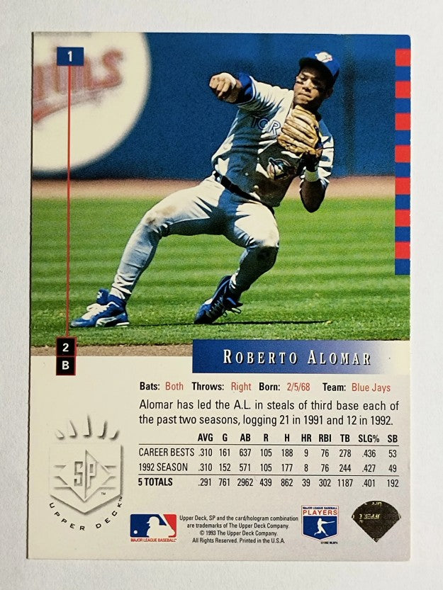1993 SP #1 Roberto Alomar AS